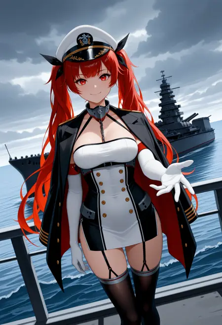 Honolulu (5 Outfits) | Azur Lane | [NoobAI-XL EPS v1.1]
