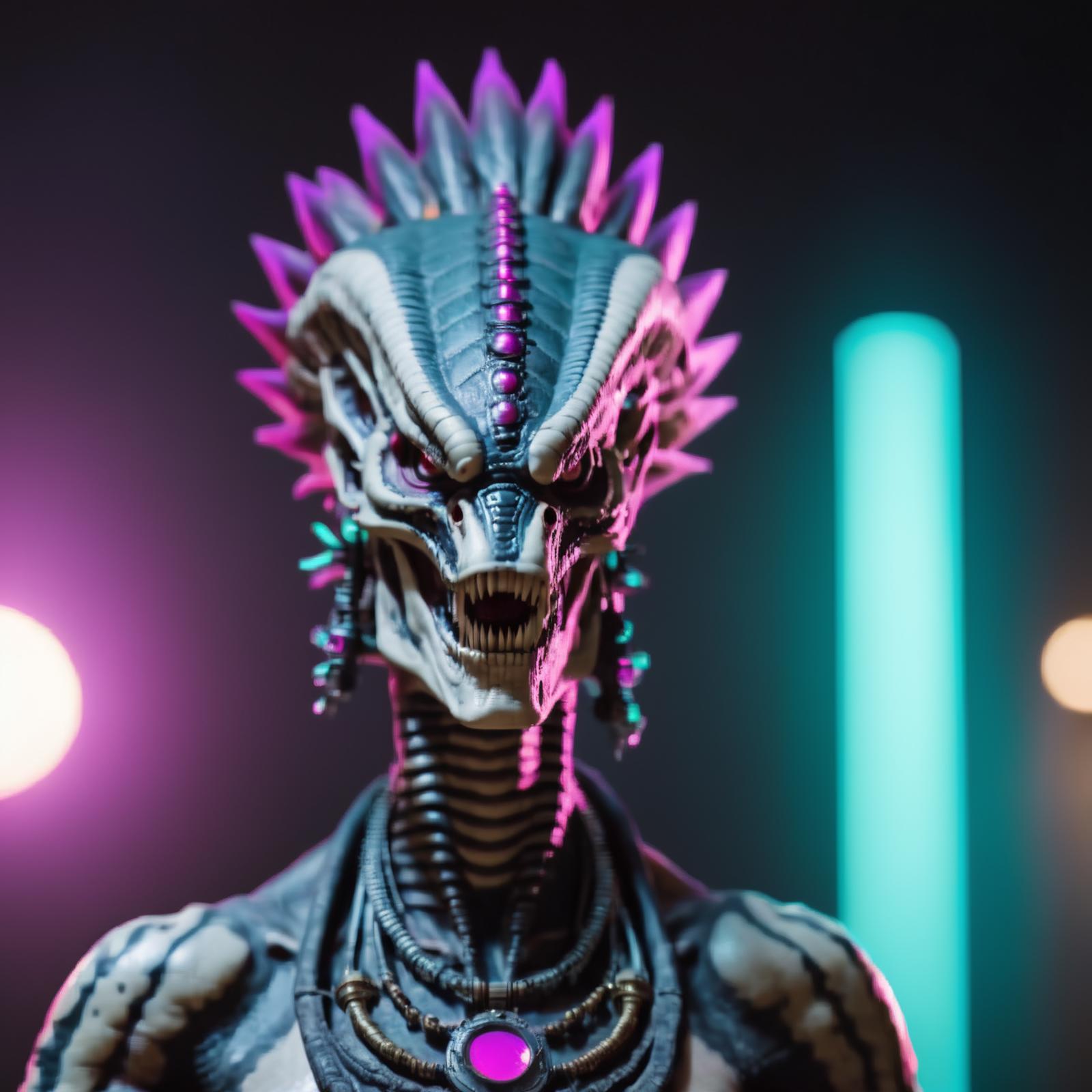 Alien God image by deep_synth