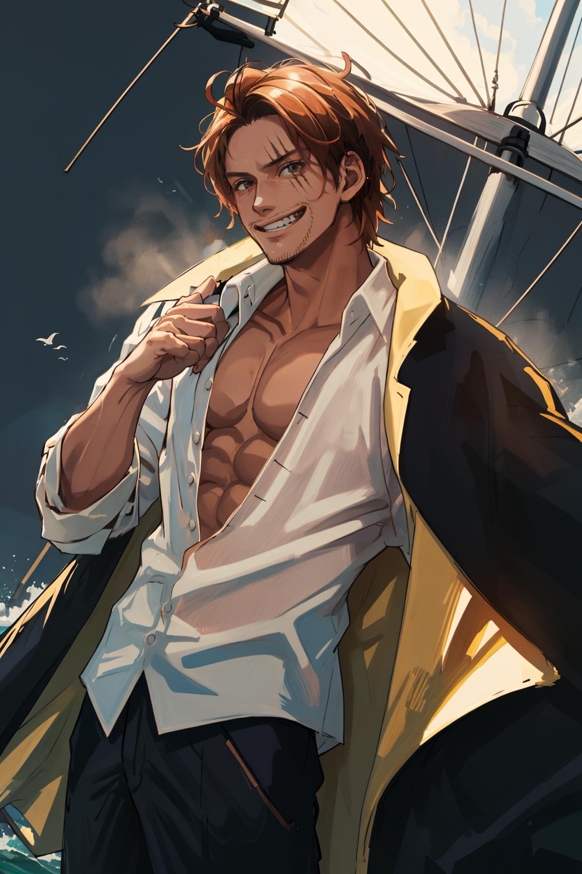 Shanks | One Piece image by Mikalichou