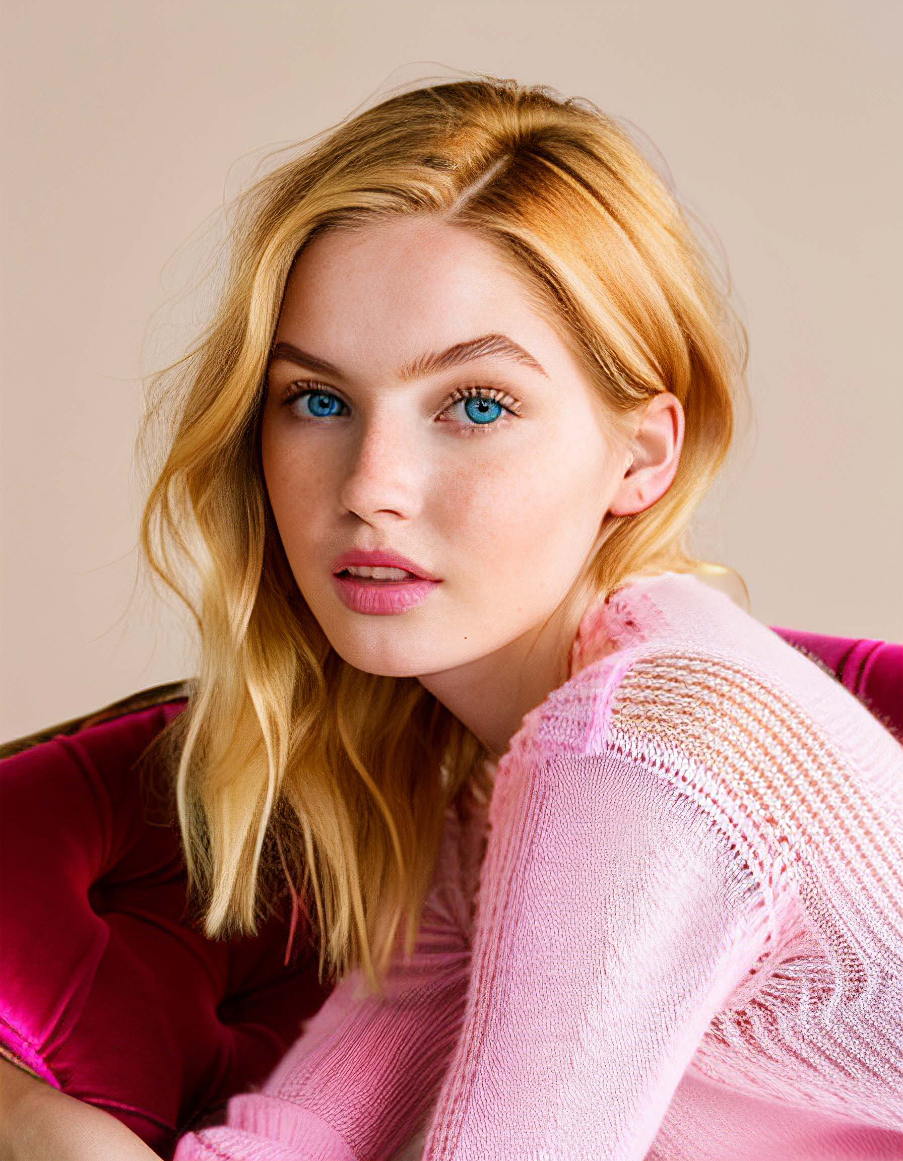 bamber1_79__lips_parted__a_photograph_of_a_young_lady_in_a_white_lace_sweater_with_short_light_ginger_hair__heavy_eyelids__sitting_on_a_wood_chair__fair_skin__20_year_old_face__masterpi_3789656983.png