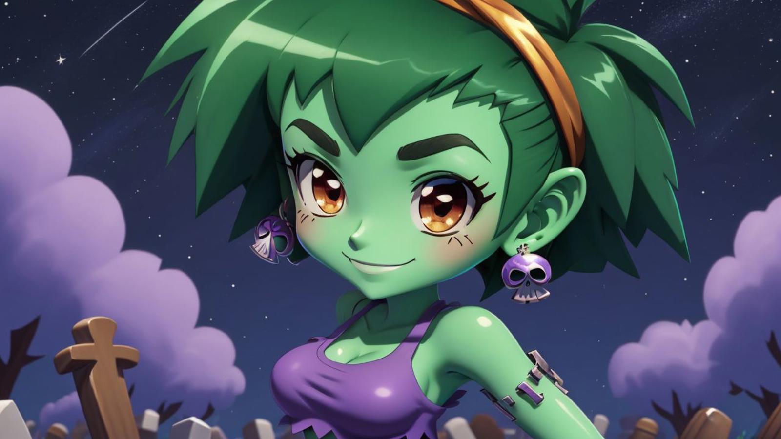 Rottytops (Shantae) LoRA image by marusame