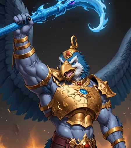 Demon Prince of Tzeentch (Warhammer) (Pony) (AD)