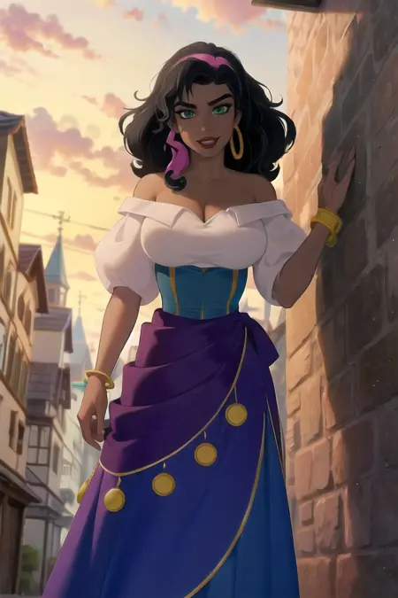 Esmeralda (cartoon character) | The Hunchback of Notre-Dame | ownwaifu
