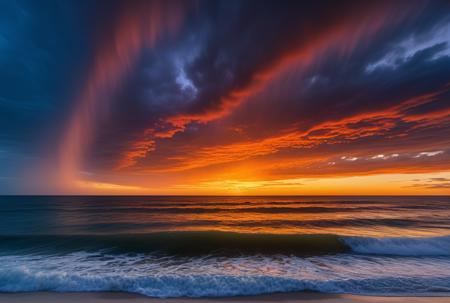 sunset, Florida, Sarasota, real estate, dramatic sunset, clouds, golden hour, golden ratio composition,  intricate detail , 8k, , dynamic, cinematic, ultra-detailed, full background,  epic location, vacation photography, magical location, epic, sparkle, glitter, scenery, ((no humans)), drizzle, beautiful, (shiny:1.2), monolithic, bloom:0.4, sparkle, extremely detailed, multicolored fire theme, alluring lighting, rim lighting, HD. Photography real estate photography by Larry Hanna, Jason Miller, Anthony Dimaano, Alex Tonetti, Shawn Talbot.