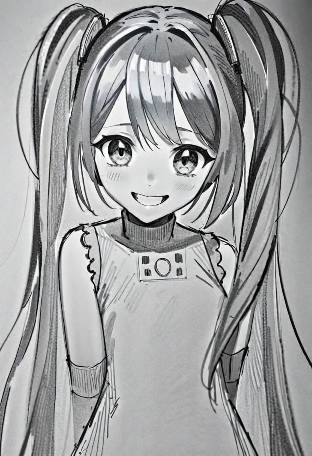 Hatsune Miku [Vocaloid] XL image by CitronLegacy