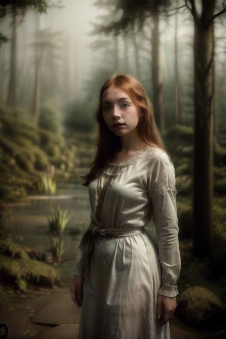 1girl, face, misty of forest, Simonetta, plate armor,,