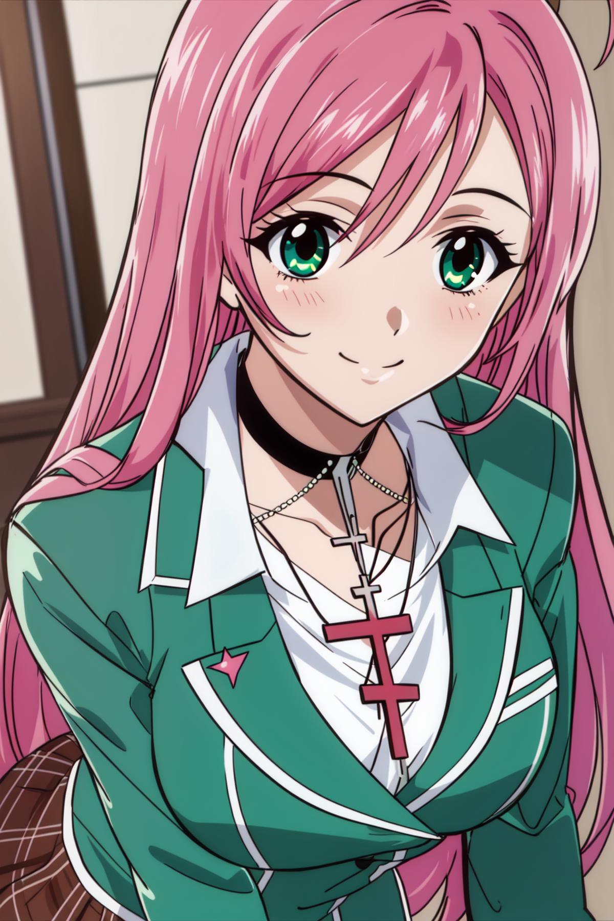 Anime Character - Rosario Vampire - Akashiya Moka - v01 Review | Civitai