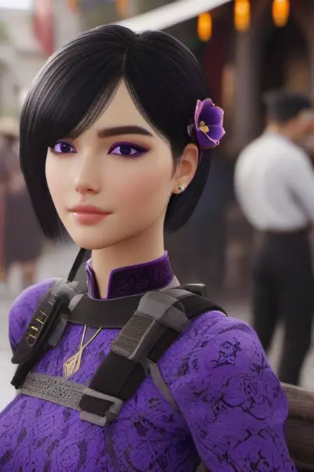 Aruni from Raibow Six Siege SDXL