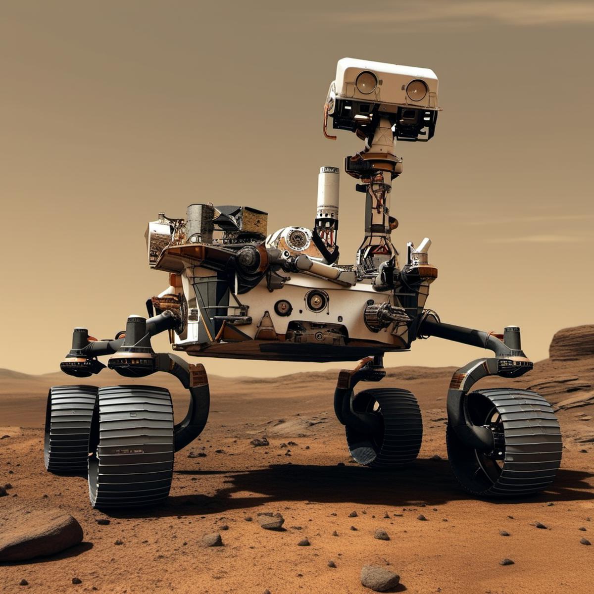 Curiosity Mars Rover - SDXL image by PhotobAIt