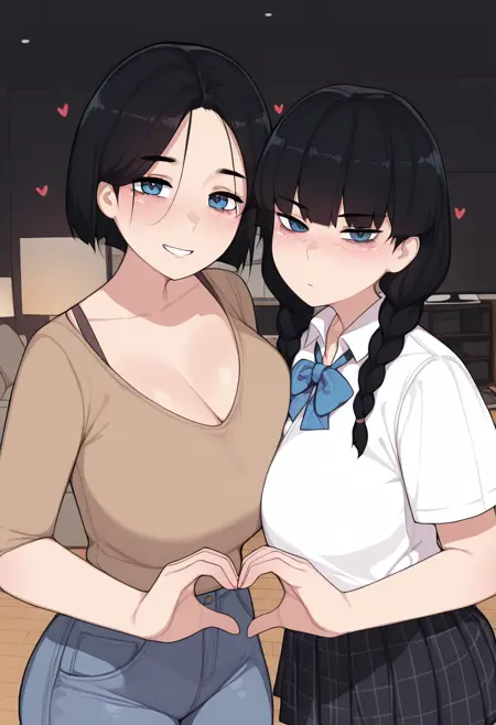 MILF Oyakodon (親子丼) Yuko Akiyama & Fumika Akiyama (pepper0 / Family)