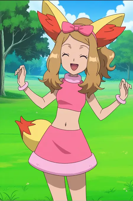 Serena - Pokemon - Fennekin Outfit
