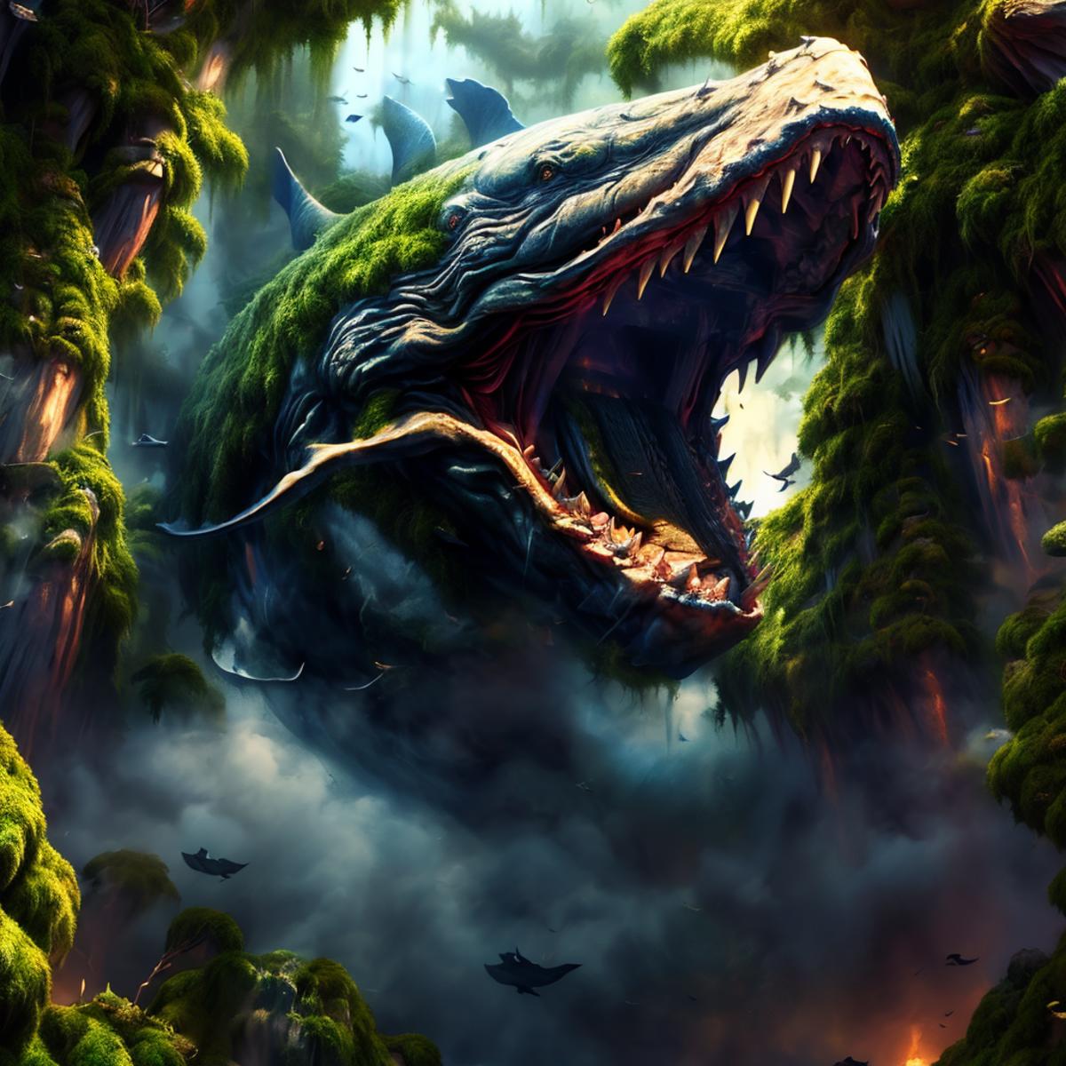 Leviathan《山海经：鲲》monster V1 image by dalaodeshu