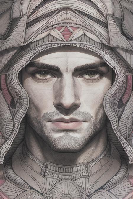 portrait of (Henry Cavill:1.0), intricate, highly detailed, drawing, painting, artstation, concept art, sharp focus, illustration
(jubbslineart:0.9)