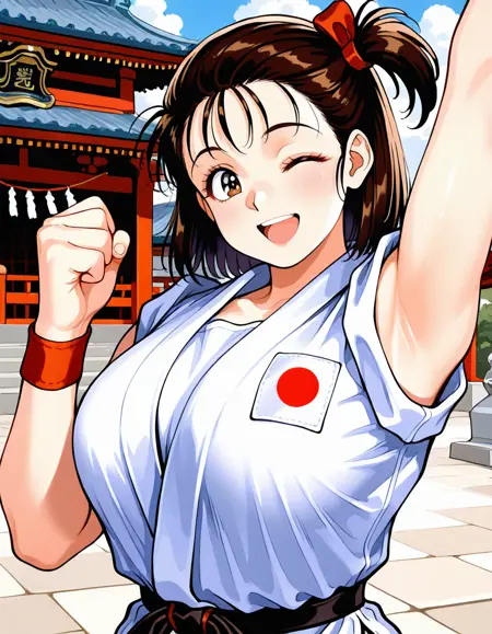 Izumo Ryoko 出雲良子 | WORLD HEROES 2 ワールドヒーローズ2