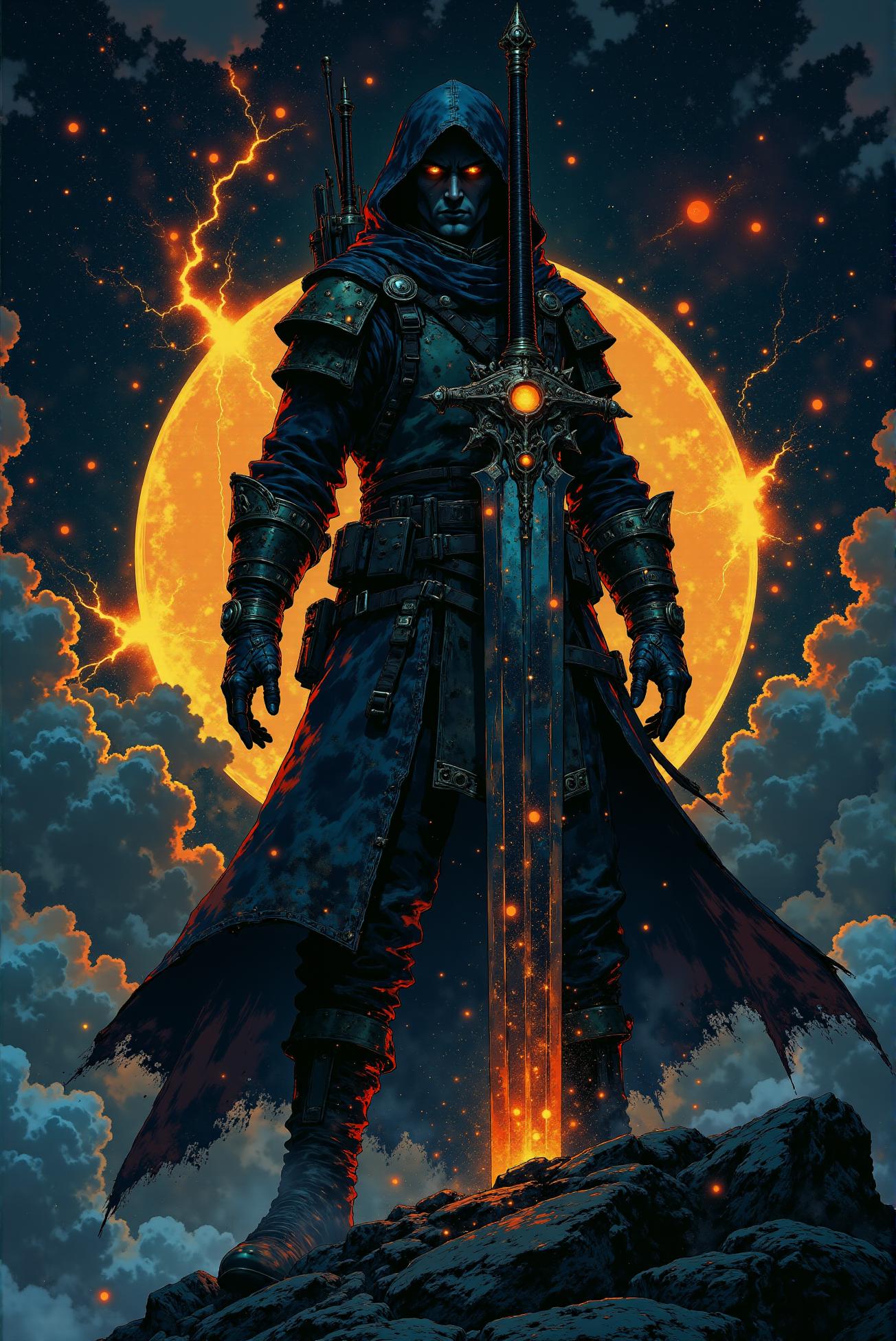 Vibrantly Dark style v.4
