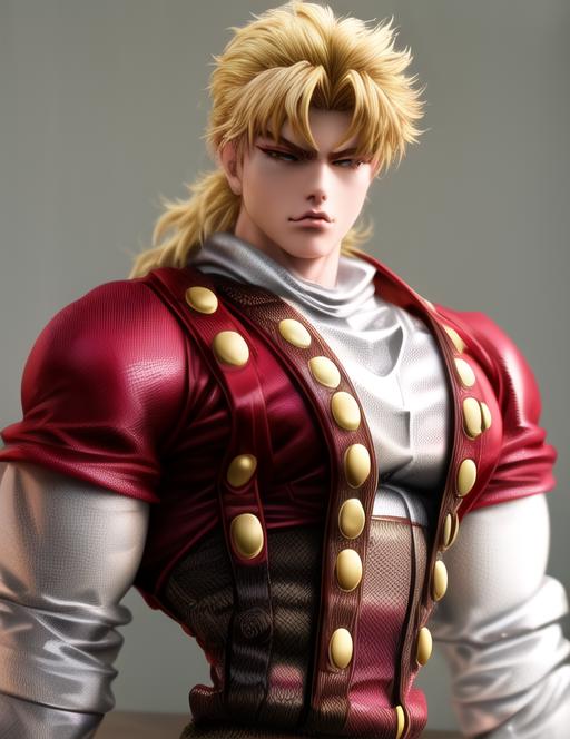 Dio Brando (Phantom Blood) - LoRA - v2 Showcase