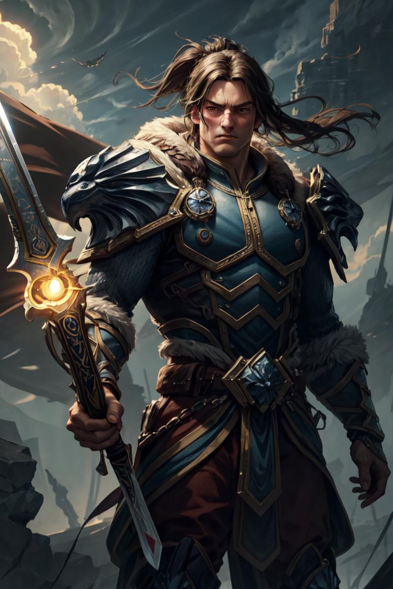 Varian Wrynn(Warcraft) image by aji1