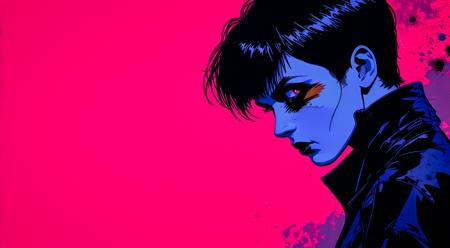 ORIGINAL PROMPT: 90s science fiction anime in the style of cowboy bebop, moebius, done as graphic novel art, using complementary color palette.A depiction of the anime character, Jet Black
PRODUCTION PROMPT: Original prompt was used. <lora:cg_concept_style:0.64> <lora:dr_diffusion_negative_detail_enhancer_pnte_2_0:-0.42>
