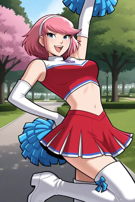 Rin Shirosaki 白咲凛 // Illustrious/Pony Character LoRA // Osu! Tatakae! Ouendan 2 押忍！闘え！応援団2