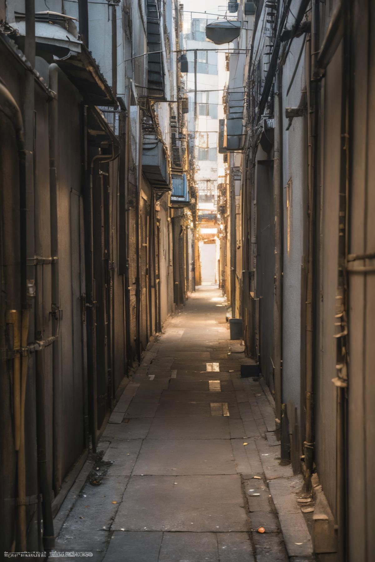 dirty alley image by ruanyi