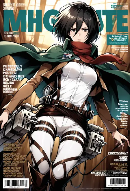 Mikasa Ackerman (ミカサ・アッカーマン) -  Attack On Titan - Teen