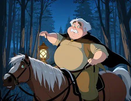 Maurice - Beauty and the beast (Disney's 1991) ( Illustrious )