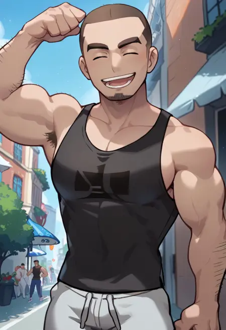 Buff Guy (Pokemon Scarlet & Violet)