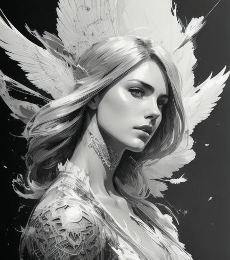 beatiful majestic angel, white, white big wings, Comic style, Perfect anatomy, Centered, Approaching perfection, Dynamic, Highly detailed, Artstation, Concept art, Smooth, Sharp focus, Illustration, art by carne griffiths and wadim kashin, Trending on Artstation, Sharp focus, Studio photo, Intricate details, Highly detailed, By greg rutkowski, Pink, Comic style, Perfect anatomy, Centered, Approaching perfection, Dynamic, Highly detailed, Artstation, Concept art, Smooth, Sharp focus, Illustration, art by carne griffiths and wadim kashin, Trending on Artstation, Sharp focus, Studio photo, Intricate details, Highly detailed, By greg rutkowski