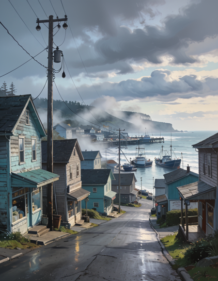 Pacific Northwest Coastal Town pony v1.0