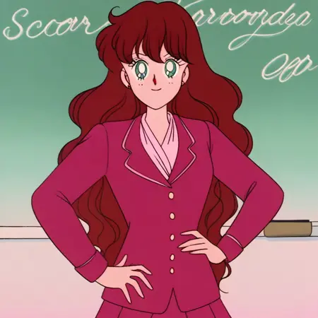 Haruna Sakurada | Bishoujo Senshi Sailor Moon [illustrious]