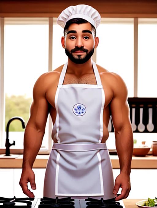 Naked Apron By Stable Yogi image by CardGame