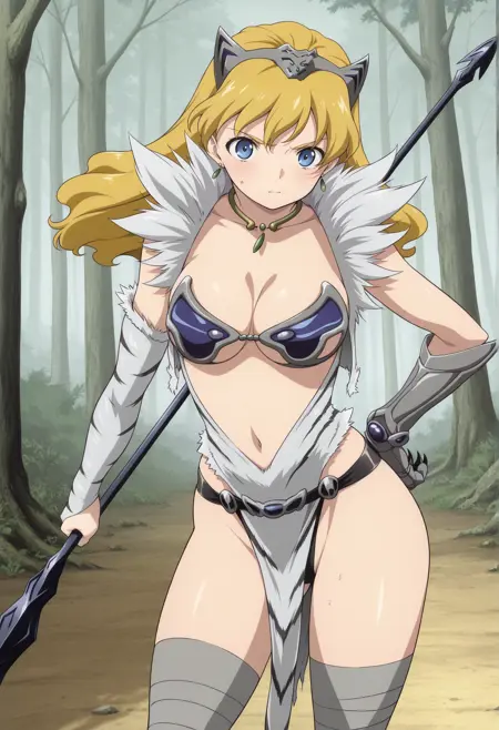 Elina (Queen's Blade) XL [Pony + Illustrious]