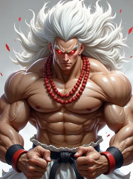 3D fighting game character design