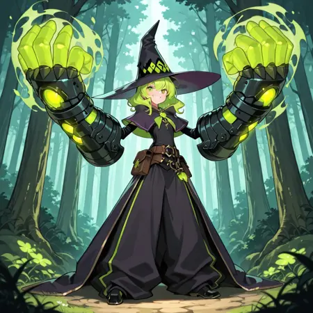 Cool Oversized Gauntlets Design