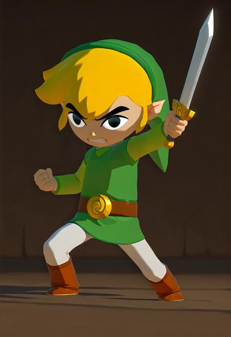 Toon Link - The Legend of Zelda: The Wind Waker - Illustrious V1