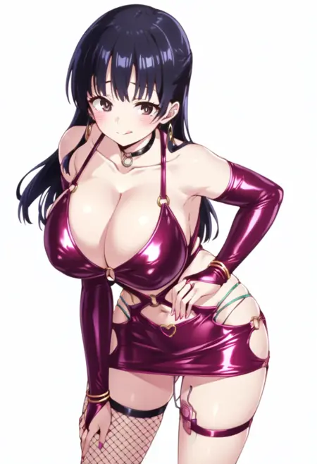 o-ring dress ビッチ化 [XL, pony,illus]