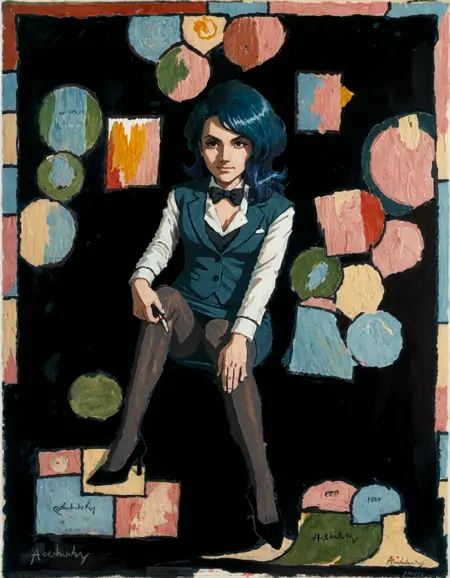 Artist Style Lora - Pierre Alechinsky