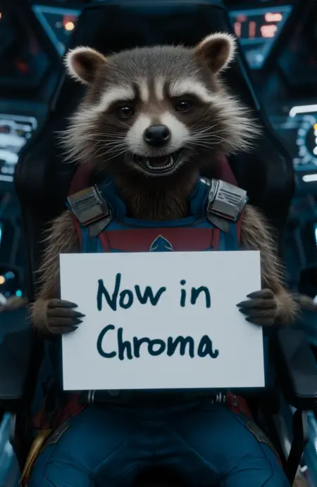 MCU Rocket Raccoon - Chroma Edition