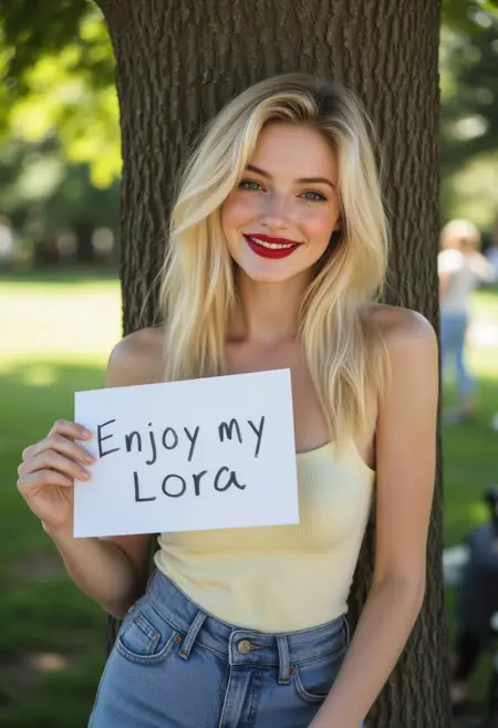 Fictional Model Sharron - FLUX