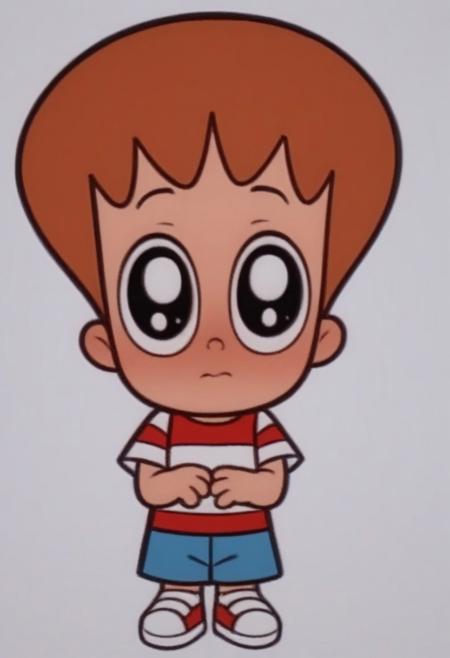 Creepy Neighborhood Boy - Dexter's Laboratory Big Eyed Boy