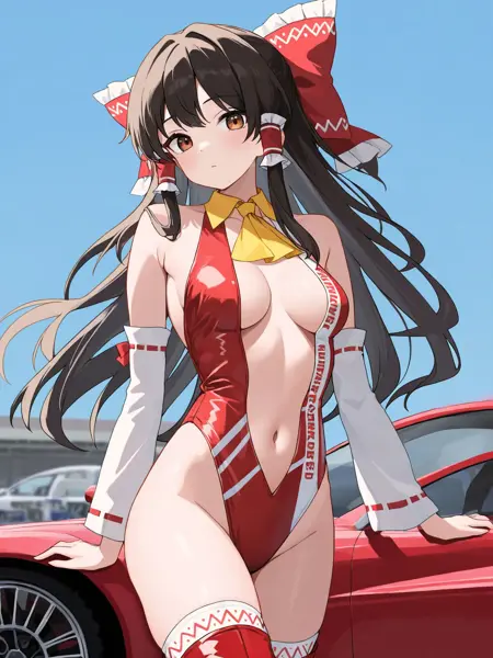 [IL / Pony / 1.5] Reimu Hakurei / Touhou Race Queen (博麗霊夢 東方レースクイーン) | Touhou Project (東方Project)