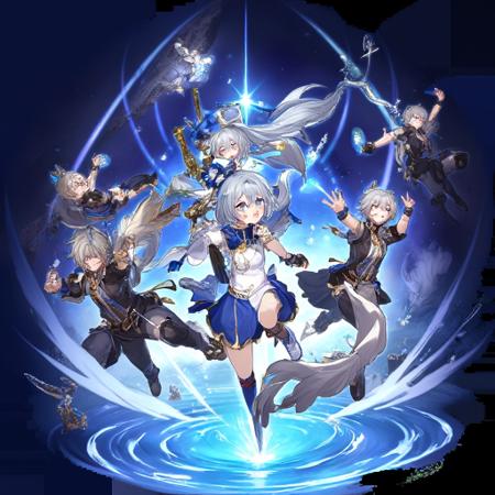 Honkai Star Rail - Character Splash Art Style V1