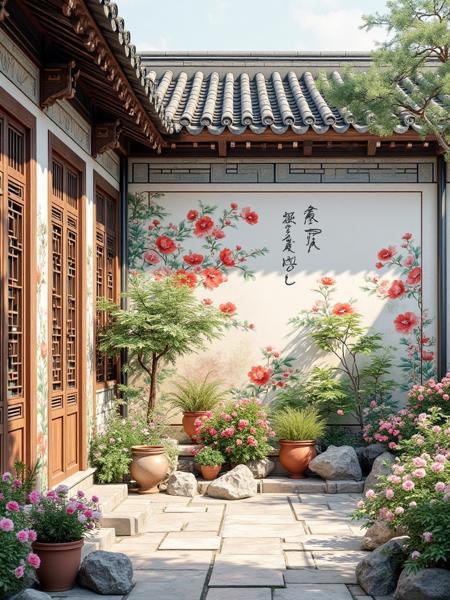 E_Traditional Chinese Courtyard_Ancient Building Scene Generation v1.0