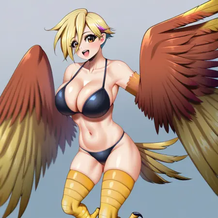 Papi the happy harpy