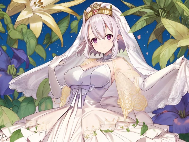 [Wedding]Château de Chantilly 「花嫁衣装」シャンティイ城  (oshiro_project_re,御城プロジェクト:Re) image by mara_123