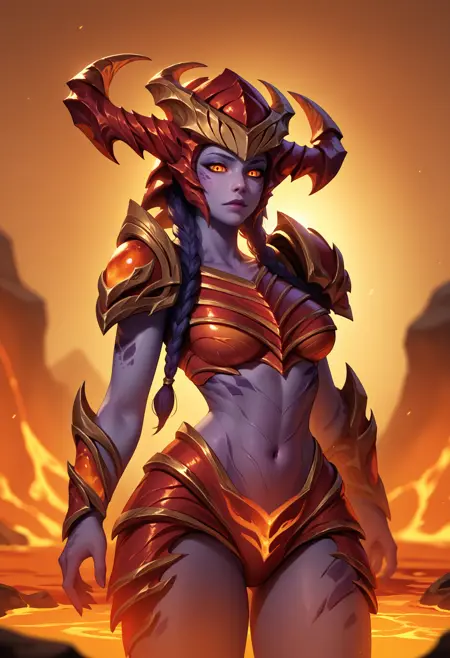 Shyvana (League of Legends) [PONYXL] Character LyCORIS