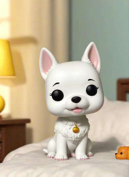 <lora:PE_FunkoPopStyle:1> PEPopFigure, funko pop, figure,
very cute dog, bed room, on bed, sunshine,
masterpiece, high resolution, octance 4k, high detail,