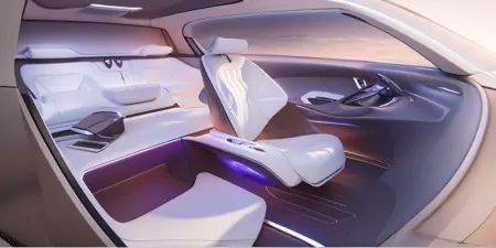car interior design (for car seat)