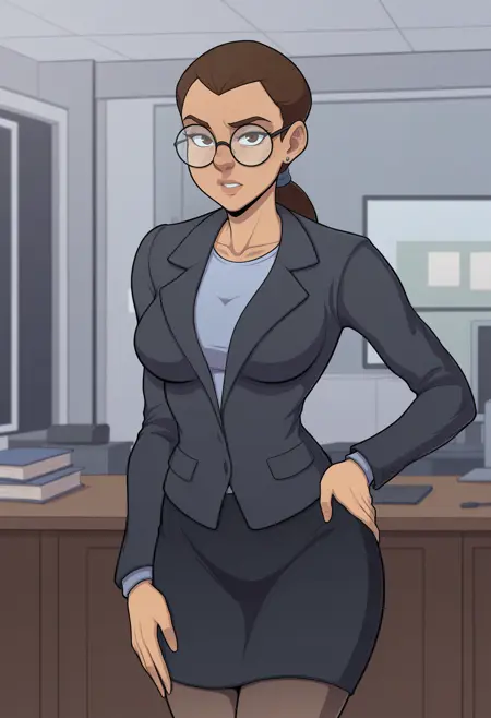 Maria Medina, Interpol agent, (W.I.T.C.H., Witch Hunter), LoRA, PonyXL