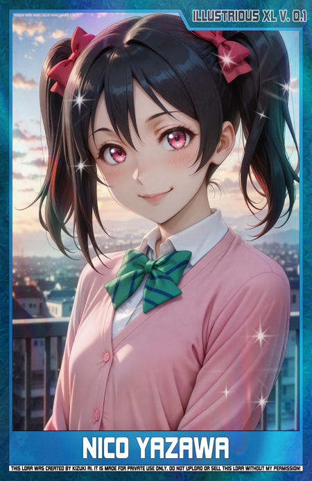 KizukiAi - Love Live! - Yazawa Nico [Illustrious XL V.0.1] v1.0 [Illustrious V.0.1]